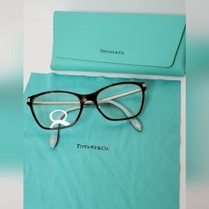 Tiffany & Co Reading Glasses W/Case , Cloth